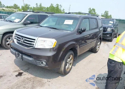 2012 Honda Pilot Ex-L from USA, damaged, VIN 5FNYF4H50CB080933
